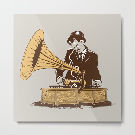 The Future In The Past Metal Print