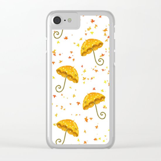 UMBRELLA Clear iPhone Case
