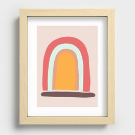 Rainbow Recessed Framed Print
