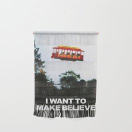 I WANT TO MAKE BELIEVE Fox Mulder x Mister Rogers Creativity Poster Wall Hanging