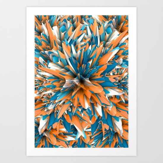 Splash Art Print