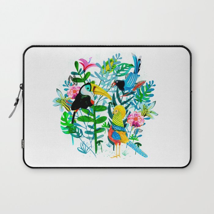 Exotic Birds Laptop Sleeve