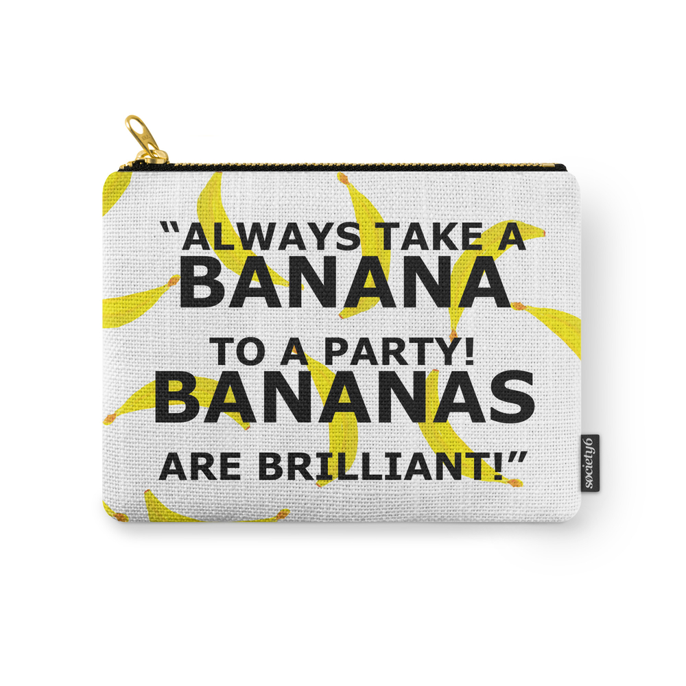 Party Banana Carry-All Pouch by jesshirst