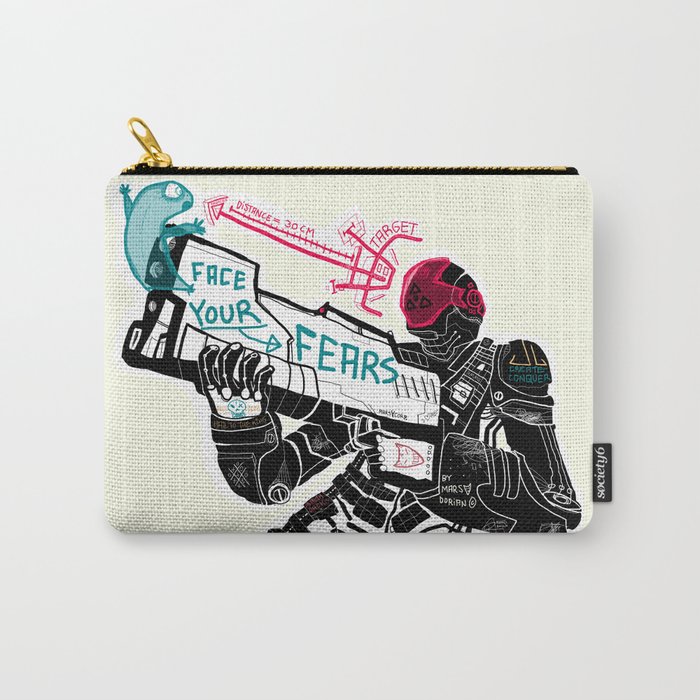 Face your Fears Carry-All Pouch