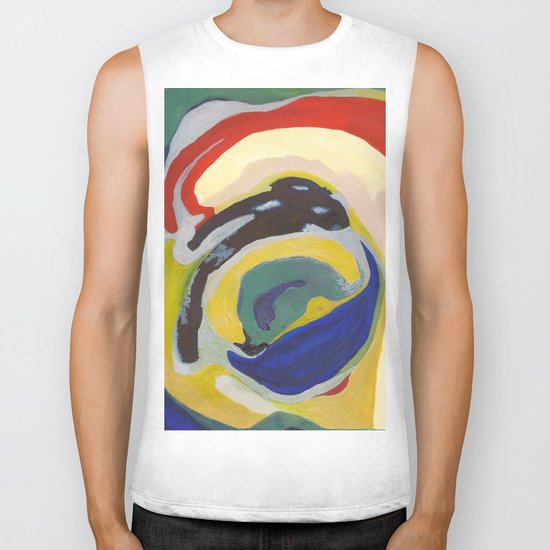 Allison in Bananaland Biker Tank