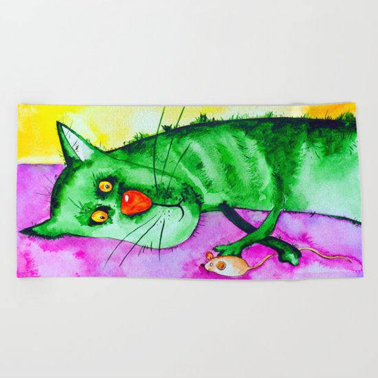 Lazy Beach Towel