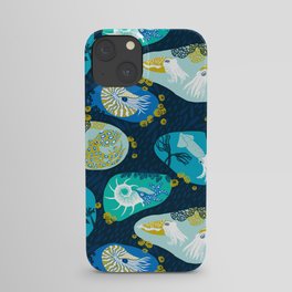 Cephalopods through time iPhone Case