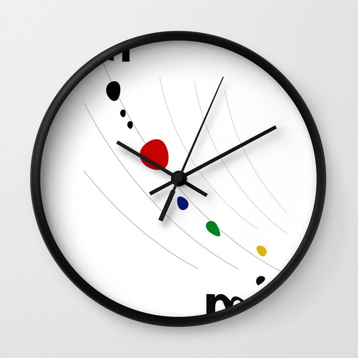Joan Miro Wall Clock