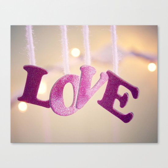 Love is in the Air Canvas Print