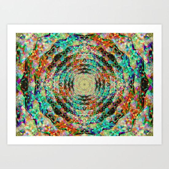 Aura Ocean Art Print