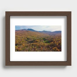 Vermont Fall Recessed Framed Print