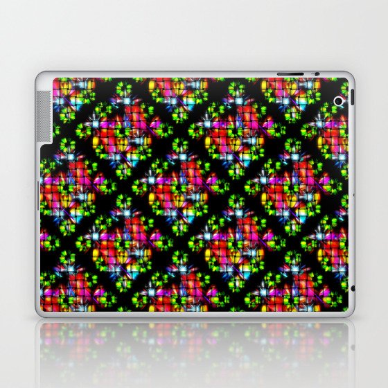 Rainbow Dreams Diamond Weave Laptop & iPad Skin