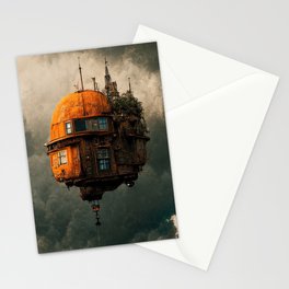 Floating Dome House Stationery Cards