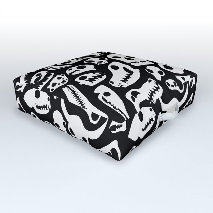 Skulls Outdoor Floor Cushion