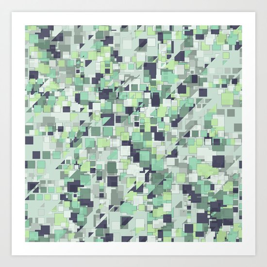 Cubic Art Print