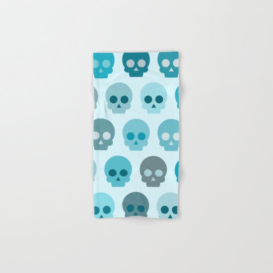 Colorful Skull Cute Pattern II Hand & Bath Towel