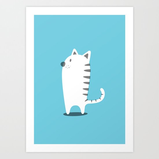 CAT Art Print