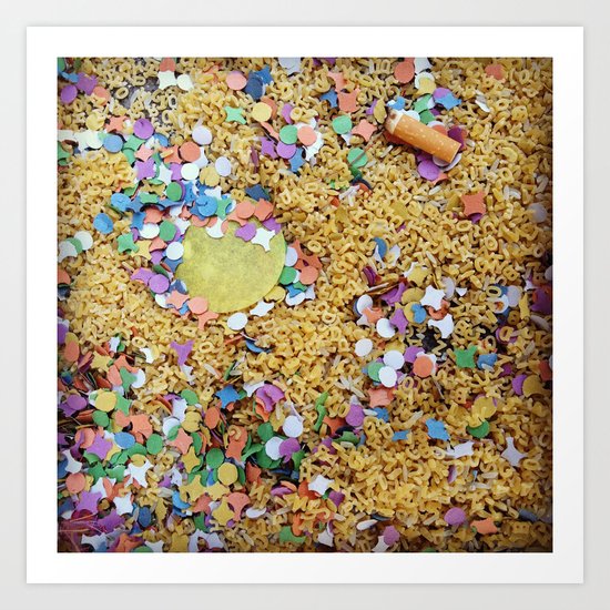 Remnants of the Good Times Art Print