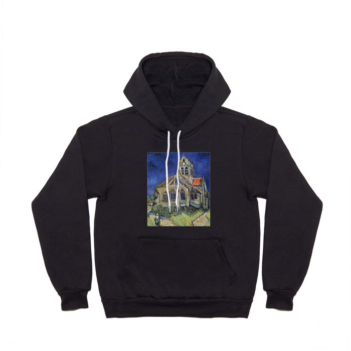 The Church at Auvers by Vincent van Gogh Hoody