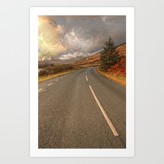 Road Of Colours Art Print