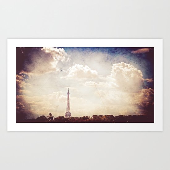 Paris in June Art Print
