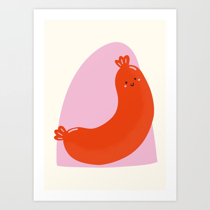 You are the Wurst Art Print