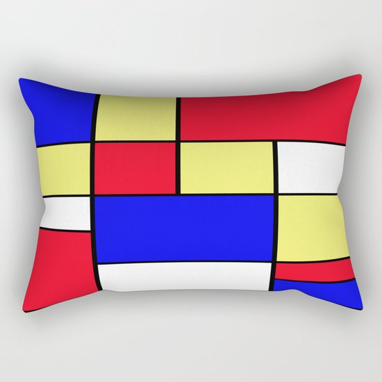 Abstract #412 Rectangular Pillow