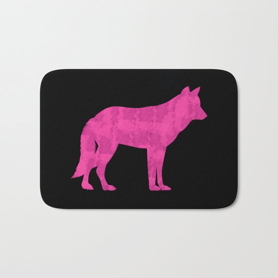 Wolf Bath Mat