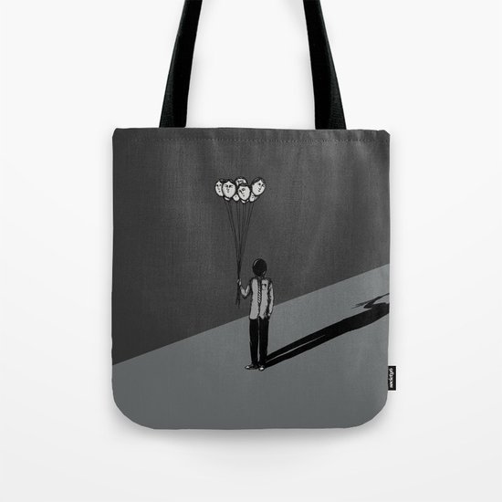 The Black Balloon Tote Bag