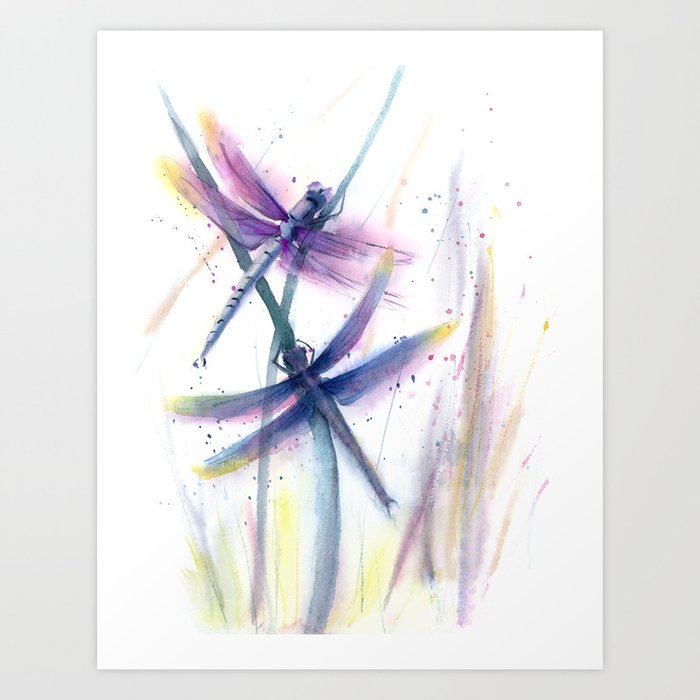 Dragonfly Art Print