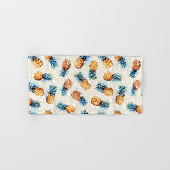 Pineapples + Crystals Hand & Bath Towel