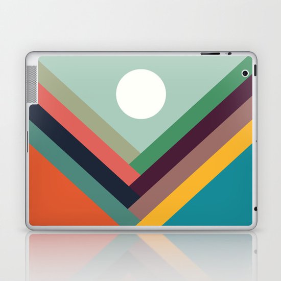 Rows of valleys Laptop & iPad Skin