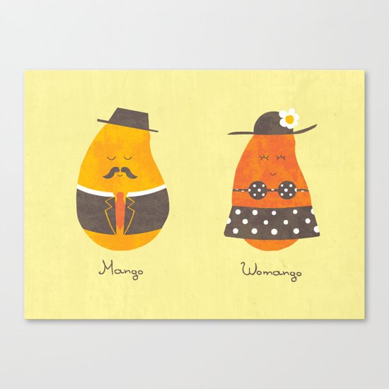 Fruit Genders Canvas Print
