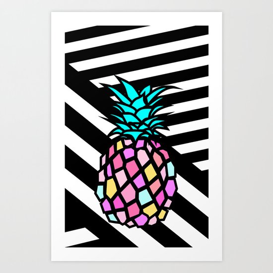 pineapple Art Print