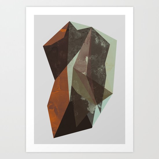 Rock Art Print