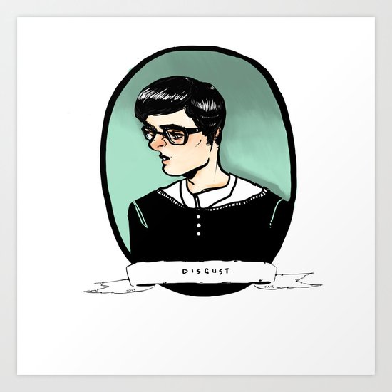 Disgust Art Print