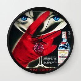 Rare 1962 Jose Cuervo Tequila Advertisement Poster Wall Clock
