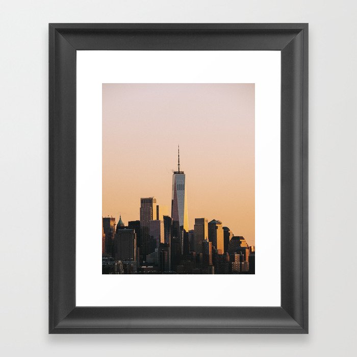 Manhattan Trio - III Framed Art Print