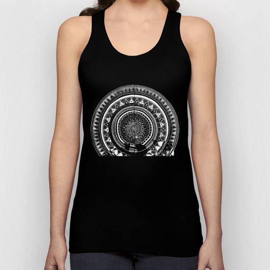 Foxes Mandala Unisex Tank Top