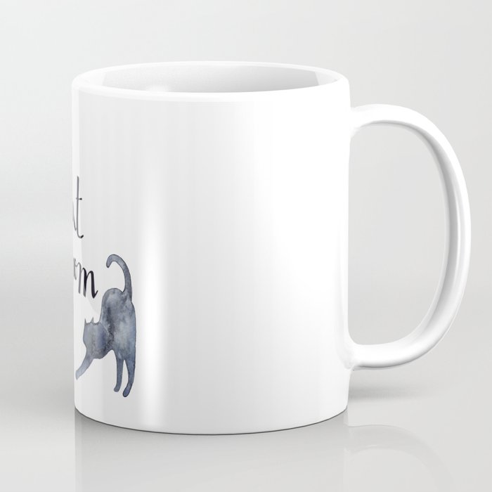 Cat mom illustration Coffee Mug