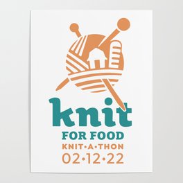 Knit for Food  Poster