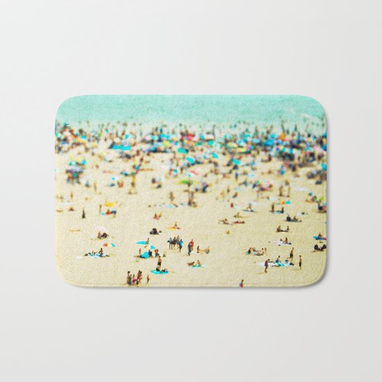 Coney Island Beach Bath Mat