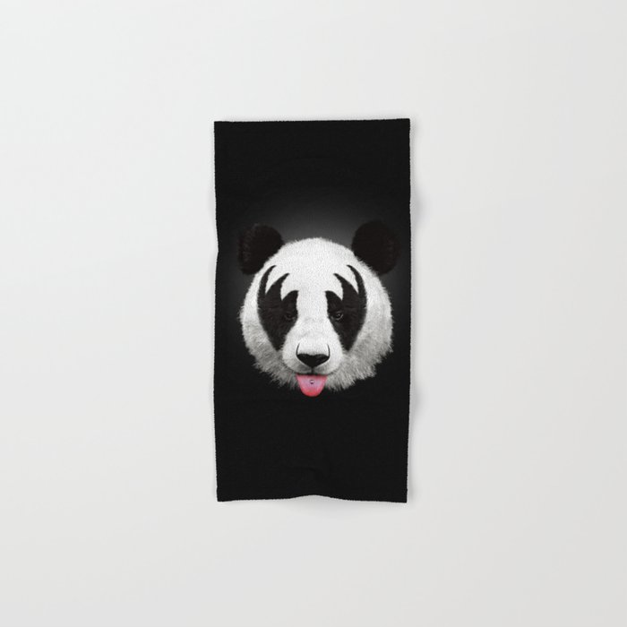 Kiss of a panda Hand & Bath Towel