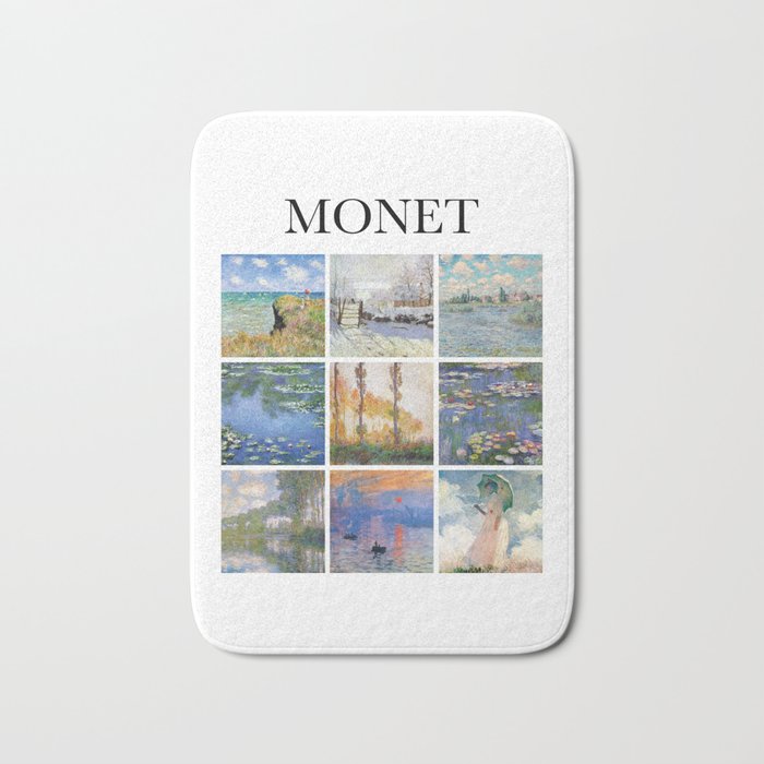 Monet - Collage Bath Mat