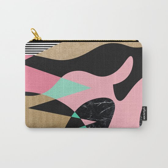 Shapes_Textures_Stripes Carry-All Pouch