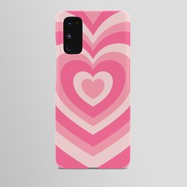 Hypnotic Pink Hearts Android Case