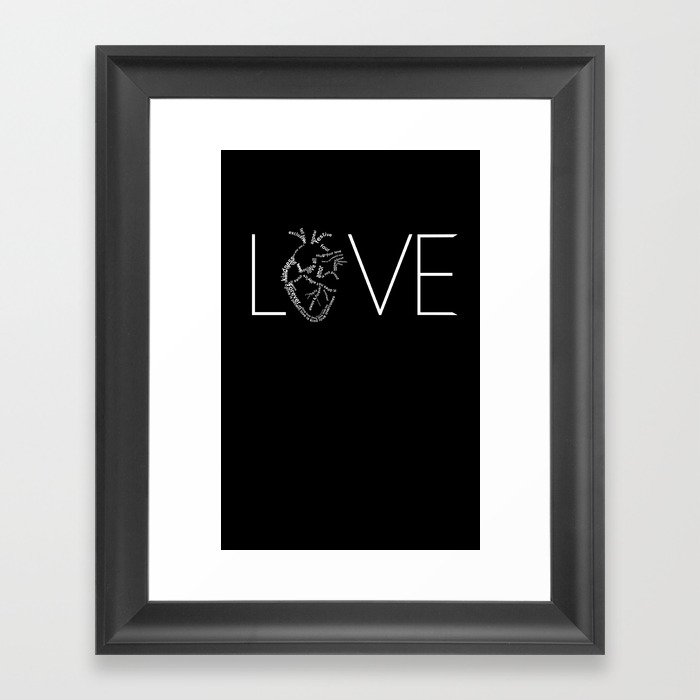 What is Love? Framed Art Print