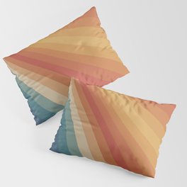 Retro 70s Sunrays Pillow Sham