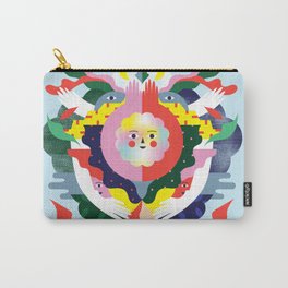 Summer Blooms Carry-All Pouch