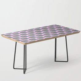 Psychedelic Record Player with Lavender backdrop Coffee Table